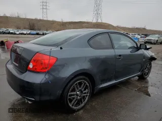 2005 Scion tC with VIN JTKDE177750026882, listed as a Copart auction lot 45340095 with 185,424 mi miles and Clean Title. Bid and sale history available at carsss.com. Image 3.