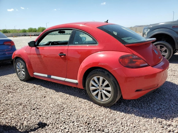 2018 Volkswagen Beetle S with VIN 3VWFD7AT9JM720960, listed as a Copart auction lot 72055934 with 75,522 mi miles and Salvage Title. Bid and sale history available at carsss.com. Image 2.