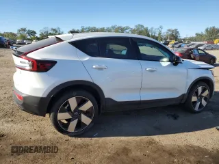 2023 Volvo C40 Recharge Pure Electric Ultimate with VIN YV4ED3GM8P2061029, listed as a Copart auction lot 74699694 with 13,362 mi miles and Salvage Title. Bid and sale history available at carsss.com. Image 3.