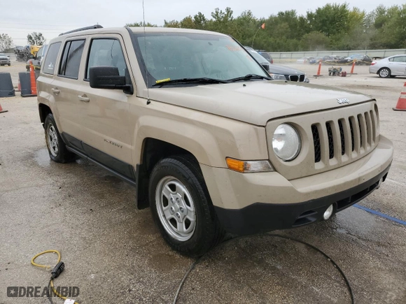 2017 Jeep Patriot Sport with VIN 1C4NJPBB2HD104004, listed as a Copart auction lot 73212434 with 154,424 mi miles and Salvage Title. Bid and sale history available at carsss.com. Image 4.