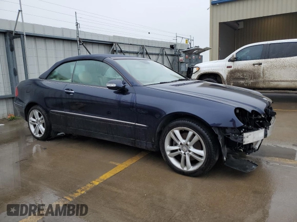 2009 Mercedes-Benz CLK 350 z VIN WDBTK56F69T103711, wystawiony jako Copart lot #49587035 z przebiegiem 48 244 mil mil oraz Szkoda całkowita • Salvage title. Historia ofert i sprzedaży dostępna na DreamBid. Obrazek 1.