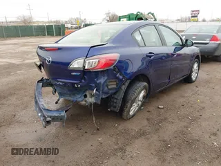 2012 Mazda 3 i Touring with VIN JM1BL1V79C1586725, listed as a IAAI auction lot 41711117 with 90,309 mi miles. Bid and sale history available at carsss.com. Image 4.