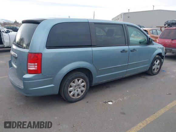 2008 Chrysler Town & Country LX with VIN 2A8HR44H18R652698, listed as a IAAI auction lot 41787323 with 199,163 mi miles. Bid and sale history available at carsss.com. Image 4.