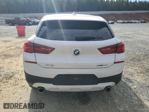 2020 BMW X2 sDrive28i with VIN WBXYH9C05L5N96129, listed as a Copart auction lot 89018595 with 45,226 mi miles and Salvage Title. Bid and sale history available at carsss.com. Image 6.