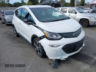 2019 Chevrolet Bolt EV Premier with VIN 1G1FZ6S08K4104854, listed as a IAAI auction lot 41590138 with 56,737 mi miles. Bid and sale history available at carsss.com. Image 1.