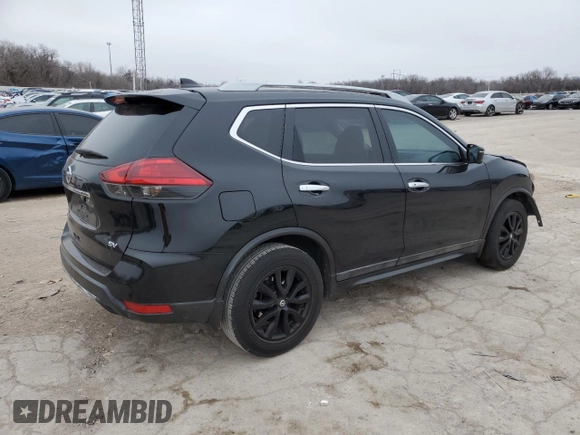 2017 Nissan Rogue SV with VIN 5N1AT2MN4HC738063, listed as a Copart auction lot 43850265 with 133,039 mi miles and Salvage Title. Bid and sale history available at carsss.com. Image 3.