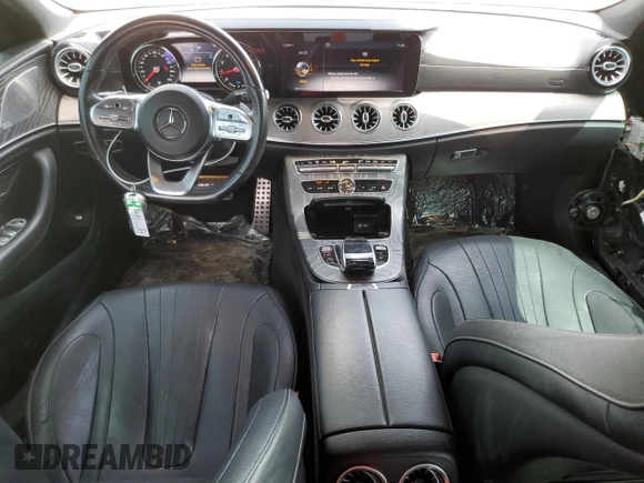 2019 Mercedes-Benz CLS with VIN WDD2J5JB1KA020974, listed as a Copart auction lot 69755594 with 0 mi miles and Salvage Title. Bid and sale history available at carsss.com. Image 8.