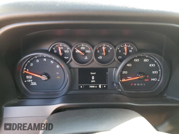 2021 Chevrolet Silverado 1500 Work Truck with VIN 3GCNWAEK4MG387335, listed as a Copart auction lot 89169855 with 79,688 mi miles and Salvage Title. Bid and sale history available at carsss.com. Image 9.