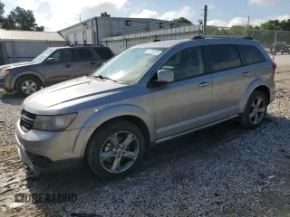 2018 Dodge Journey Crossroad with VIN 3C4PDCGB4JT170961, listed as a Copart auction lot 57792225 with 93,723 mi miles and Salvage title. Bid and sale history available at DreamBid. Image 1.