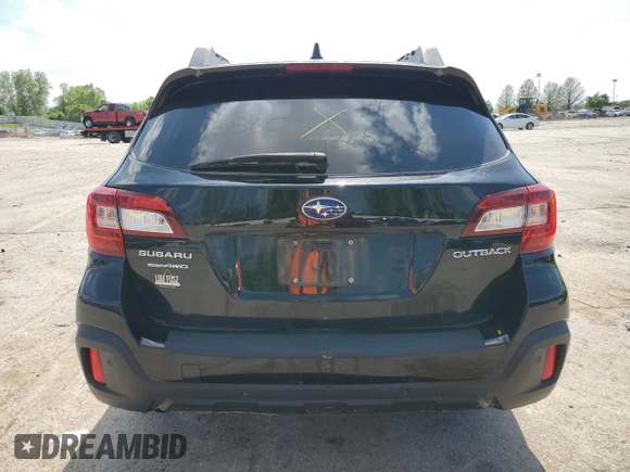 2018 Subaru Outback Limited with VIN 4S4BSANC2J3322260, listed as a Copart auction lot 55804675 with Not provided miles and Salvage title. Bid and sale history available at DreamBid. Image 6.