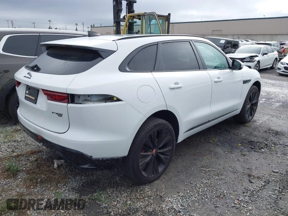2023 Jaguar F-Pace R-Dynamic S with VIN SADCT2FUXPA711966, listed as a IAAI auction lot 41197305 with 18,871 mi miles and . Bid and sale history available at DreamBid. Image 4.