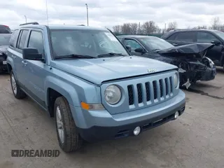 2013 Jeep Patriot Sport with VIN 1C4NJRBB0DD196266, listed as a IAAI auction lot 41856980 with 140,792 mi miles and . Bid and sale history available at carsss.com. Image 1.