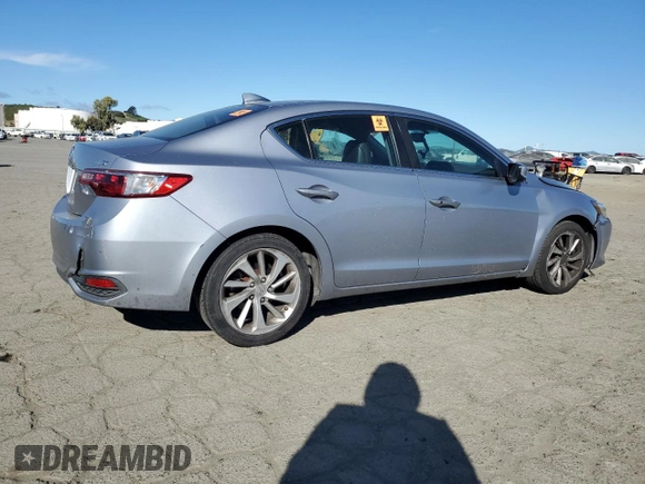 2016 Acura ILX w/Premium Pkg with VIN 19UDE2F74GA011379, listed as a Copart auction lot 48243345 with 121,476 mi miles and Salvage Title. Bid and sale history available at carsss.com. Image 3.