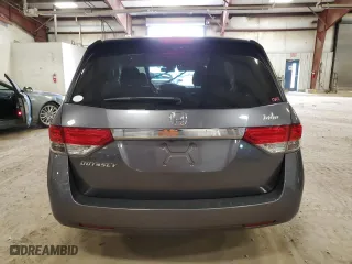 2015 Honda Odyssey EX-L with VIN 5FNRL5H69FB131992, listed as a Copart auction lot 49485445 with 110,031 mi miles and Clean Title. Bid and sale history available at carsss.com. Image 6.