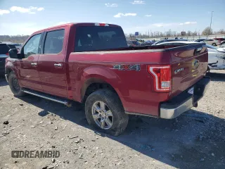 2015 Ford F-150 XLT with VIN 1FTEW1EF6FKD53993, listed as a Copart auction lot 49894165 with 66,948 mi miles and Salvage Title. Bid and sale history available at carsss.com. Image 2.