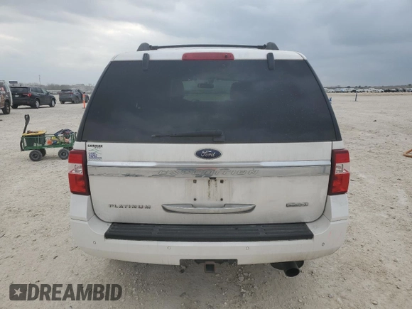 2017 Ford Expedition Platinum с VIN 1FMJU1LT1HEA42692, выставлен на аукционе Copart как лот 47258545 с пробегом 97 439 миль миль и Списание • Salvage title. История ставок и продаж доступна на DreamBid. Изображение 6.