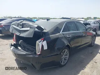 2017 Cadillac CTS Sedan Luxury RWD with VIN 1G6AR5SX4H0123512, listed as a IAAI auction lot 41810818 with 175,850 mi miles. Bid and sale history available at carsss.com. Image 4.