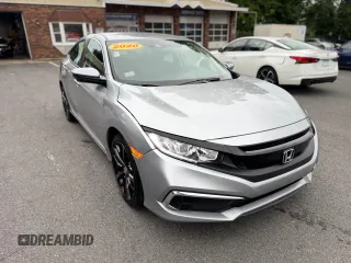 2020 Honda Civic LX z VIN 2HGFC2F61LH570809, wystawiony jako Copart lot #58828135 z przebiegiem 25 154 mil mil oraz Tytuł czysty. Historia ofert i sprzedaży dostępna na DreamBid. Obrazek 1.