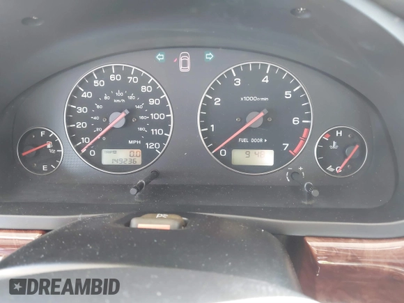 2004 Subaru Legacy L with VIN 4S3BH625846303477, listed as a IAAI auction lot 41836308 with 149,236 mi miles and . Bid and sale history available at DreamBid. Image 7.