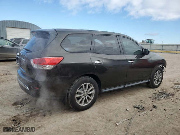 2015 Nissan Pathfinder Platinum with VIN 5N1AR2MN4FC608022, listed as a Copart auction lot 42401295 with 190,722 mi miles and Salvage Title. Bid and sale history available at carsss.com. Image 3.