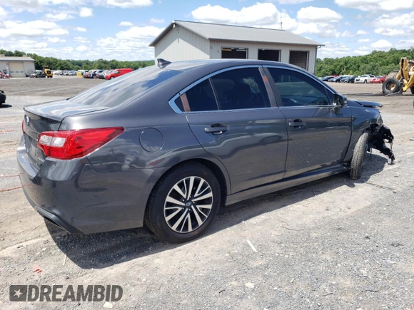2018 Subaru Legacy Premium with VIN 4S3BNAF67J3044881, listed as a Copart auction lot 60418344 with 126,141 mi miles and Salvage Title. Bid and sale history available at DreamBid. Image 3.