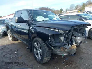 2012 Ram 1500 Big Horn with VIN 1C6RD7LT5CS160501, listed as a IAAI auction lot 41113292 with 145,029 mi miles. Bid and sale history available at carsss.com. Image 1.