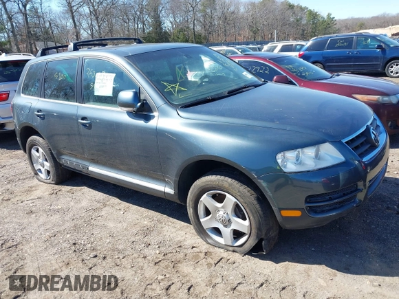 2005 Volkswagen Touareg 3.2L V6 with VIN WVGZG77L65D079228, listed as a IAAI auction lot 41832037 with Not Provided miles and . Bid and sale history available at DreamBid. Image 1.