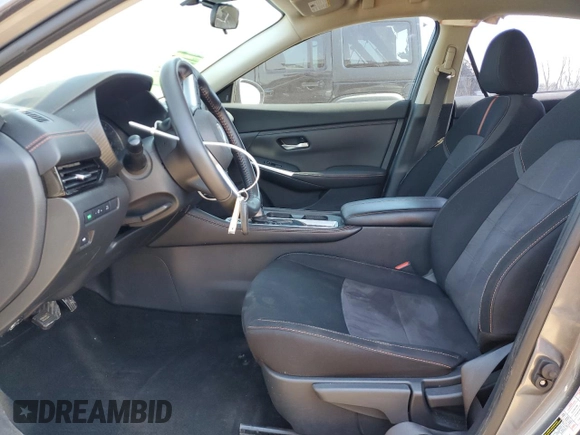 2021 Nissan Sentra SR with VIN 3N1AB8DVXMY242179, listed as a Copart auction lot 48804165 with 54,948 mi miles and Salvage Title. Bid and sale history available at carsss.com. Image 7.