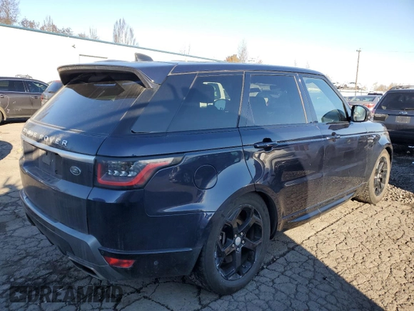 2020 Land Rover Range Rover with VIN SALWR2RY9LA722675, listed as a Copart auction lot 84241534 with 36,158 mi miles and Salvage title. Bid and sale history available at DreamBid. Image 3.