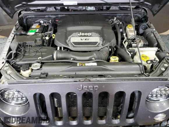 2016 Jeep Wrangler Unlimited Sport с VIN 1C4BJWDG2GL158106, выставлен на аукционе Copart как лот 59557565 с пробегом 114 242 миль миль и Списание • Salvage title. История ставок и продаж доступна на DreamBid. Изображение 11.