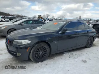 2011 BMW 5 Series 535i xDrive with VIN WBAFU7C58BC780536, listed as a Copart auction lot 44357805 with 253,964 mi miles and Clean Title. Bid and sale history available at carsss.com. Image 1.