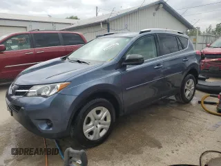 2013 Toyota RAV4 LE with VIN 2T3BFREV9DW098480, listed as a Copart auction lot 59566955 with 141,441 mi miles and Salvage title. Bid and sale history available at DreamBid. Image 1.