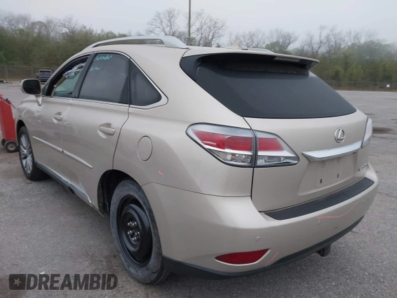 2013 Lexus RX 350 with VIN 2T2ZK1BA2DC121648, listed as a IAAI auction lot 41854959 with 111,780 mi miles and . Bid and sale history available at DreamBid. Image 3.