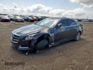 2014 Cadillac CTS RWD z VIN 1G6AP5SX7E0173922, wystawiony jako Copart lot #58785935 z przebiegiem 88 010 mil mil oraz Szkoda całkowita • Salvage title. Historia ofert i sprzedaży dostępna na DreamBid. Obrazek 1.