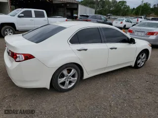 2010 Acura TSX with VIN JH4CU2F6XAC034325, listed as a Copart auction lot 51826395 with 189,032 mi miles and Salvage Title. Bid and sale history available at carsss.com. Image 3.