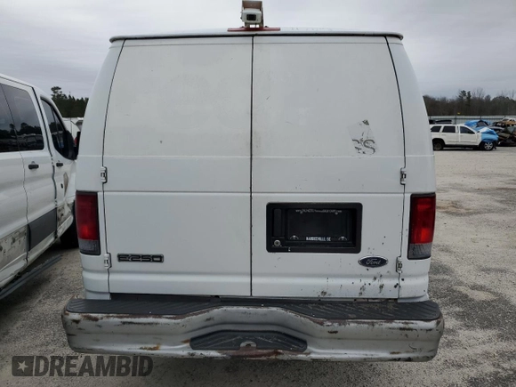 2006 Ford Econoline Cargo with VIN 1FTNS24W26DA74998, listed as a Copart auction lot 89376045 with Not Provided miles and Salvage Title. Bid and sale history available at carsss.com. Image 6.