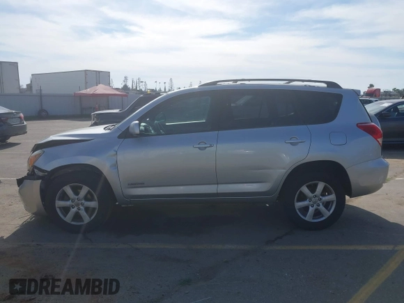 2007 Toyota RAV4 Limited with VIN JTMZK34V075006774, listed as a IAAI auction lot 41619621 with 146,431 mi miles. Bid and sale history available at carsss.com. Image 14.