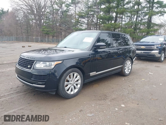2015 Land Rover Range Rover HSE z VIN SALGS2VF8FA206003, wystawiony jako IAAI lot #41924522 z przebiegiem 115 265 mil mil oraz . Historia ofert i sprzedaży dostępna na DreamBid. Obrazek 2.