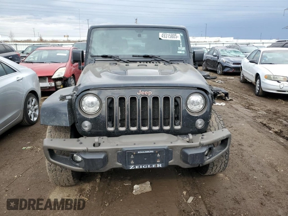 2017 Jeep Wrangler Sahara z VIN 1C4AJWBG5HL542123, wystawiony jako Copart lot #49315805 z przebiegiem 149 941 mil mil oraz Szkoda całkowita • Salvage title. Historia ofert i sprzedaży dostępna na DreamBid. Obrazek 5.