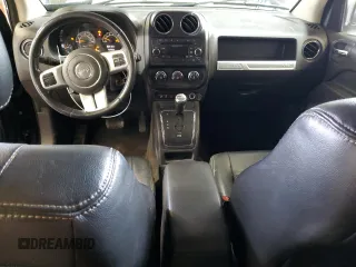 2016 Jeep Compass Sport with VIN 1C4NJDBBXGD598240, listed as a Copart auction lot 57887495 with 152,932 mi miles and Salvage title. Bid and sale history available at DreamBid. Image 8.