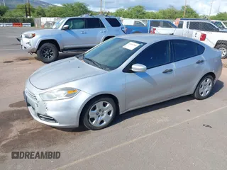 2013 Dodge Dart SE with VIN 1C3CDFAA2DD175784, listed as a IAAI auction lot 41896280 with 124,941 mi miles and . Bid and sale history available at carsss.com. Image 2.