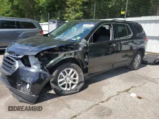 2021 Chevrolet Traverse LT Cloth with VIN 1GNERGKW2MJ179591, listed as a Copart auction lot 61358985 with 120,195 mi miles and Salvage title. Bid and sale history available at DreamBid. Image 1.