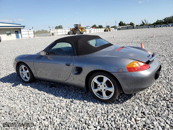 2002 Porsche Boxster with VIN WP0CA29862U624203, listed as a Copart auction lot 52959395 with 91,296 mi miles and Salvage Title. Bid and sale history available at carsss.com. Image 2.