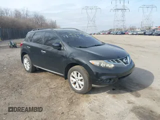2012 Nissan Murano S with VIN JN8AZ1MW2CW212192, listed as a IAAI auction lot 41668278 with 181,126 mi miles. Bid and sale history available at carsss.com. Image 1.