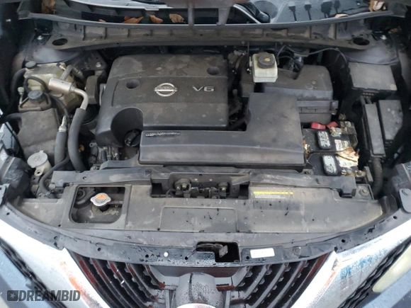 2015 Nissan Murano SV with VIN 5N1AZ2MG5FN222800, listed as a Copart auction lot 84348494 with 188,256 mi miles and Clean Title. Bid and sale history available at carsss.com. Image 12.