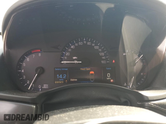 2013 Cadillac ATS with VIN 1G6AA5RA3D0147335, listed as a Copart auction lot 59924455 with 89,023 mi miles and Salvage title. Bid and sale history available at DreamBid. Image 9.