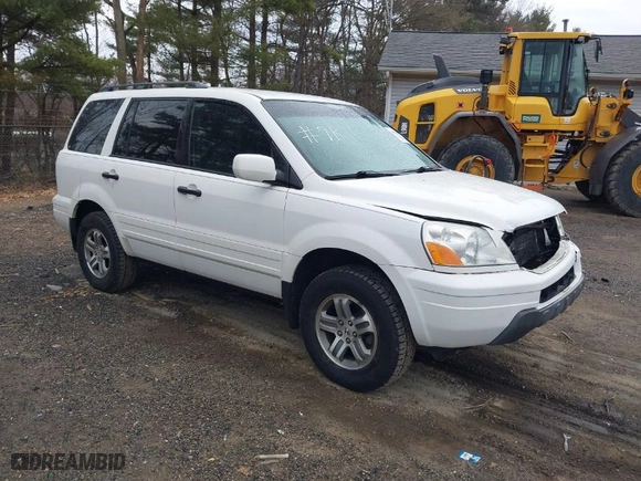 2004 Honda Pilot EX with VIN 2HKYF185X4H571558, listed as a IAAI auction lot 41901839 with 196,703 mi miles. Bid and sale history available at carsss.com. Image 1.
