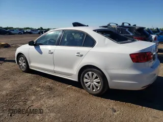 2013 Volkswagen Jetta Sedan S with VIN 3VW2K7AJ7DM209593, listed as a Copart auction lot 61028614 with 160,789 mi miles and Salvage Title. Bid and sale history available at carsss.com. Image 2.