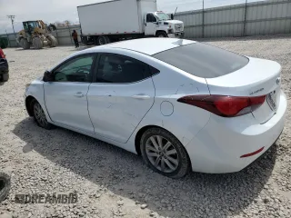 2015 Hyundai Elantra SE with VIN 5NPDH4AEXFH595205, listed as a Copart auction lot 53070235 with 92,000 mi miles and Salvage Title. Bid and sale history available at DreamBid. Image 2.