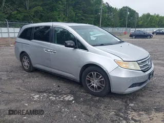 2011 Honda Odyssey EX-L with VIN 5FNRL5H62BB072519, listed as a IAAI auction lot 42525149 with 286,454 mi miles and . Bid and sale history available at DreamBid. Image 1.